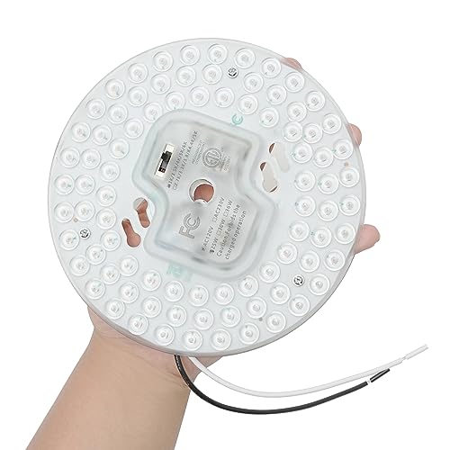 HAOLEDI 6.69'' LED Ceiling Fan Light Retrofit Kit 25W 3000LM Ceiling Light Replacement PCB Board 5CCT 3000K 3500K 4000K 5000K 6000K Adjustable 120V CRI90 Dimmable (25, watts)