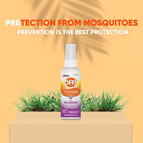 OFF! FamilyCare Insect & Mosquito Repellent Spritz, Bug Spray Made with