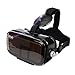 ETVR 3D Virtual Reality Glasses 120 Degree FOV VR Headset With Larger Screen Immersive Virtual Reality Experience Fit for iPhone 7/6/6s Plus, Samsung Galaxy S5/6/7 Edge Etc (4.5-6.2 Inches)