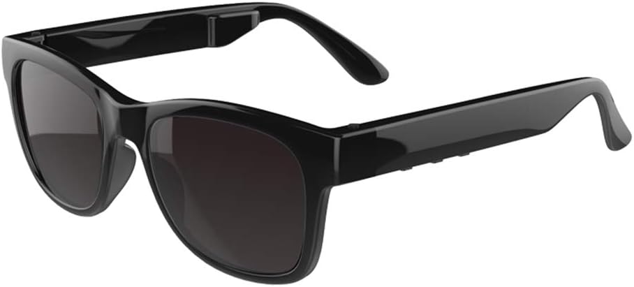 Bluetooth glasses Bone Conduction Headset Blu-Ray Polarized Sunglasses Myopia Wireless Music Headphones, Compatible with All Smartphones