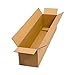 Pratt PRA0150 Recycled Corrugated Cardboard Single Wall Standard Long Box with C Flute, 36