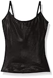 Gia-Mia Dance Big Girls Metallic Camisole, Black, Large
