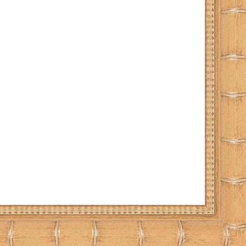 8x10 2" 'Bamboo' Natural/Light Brown Wood Frame - Great for Posters, Photos, Art Prints, Mirror, Chalk Boards, Cork Boards and Marker Boards