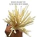 Candle Wicks for Making Soy Candles - 60 Pieces, 6
