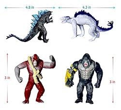 TwCare Set of 6 Godzilla x Kong: The New