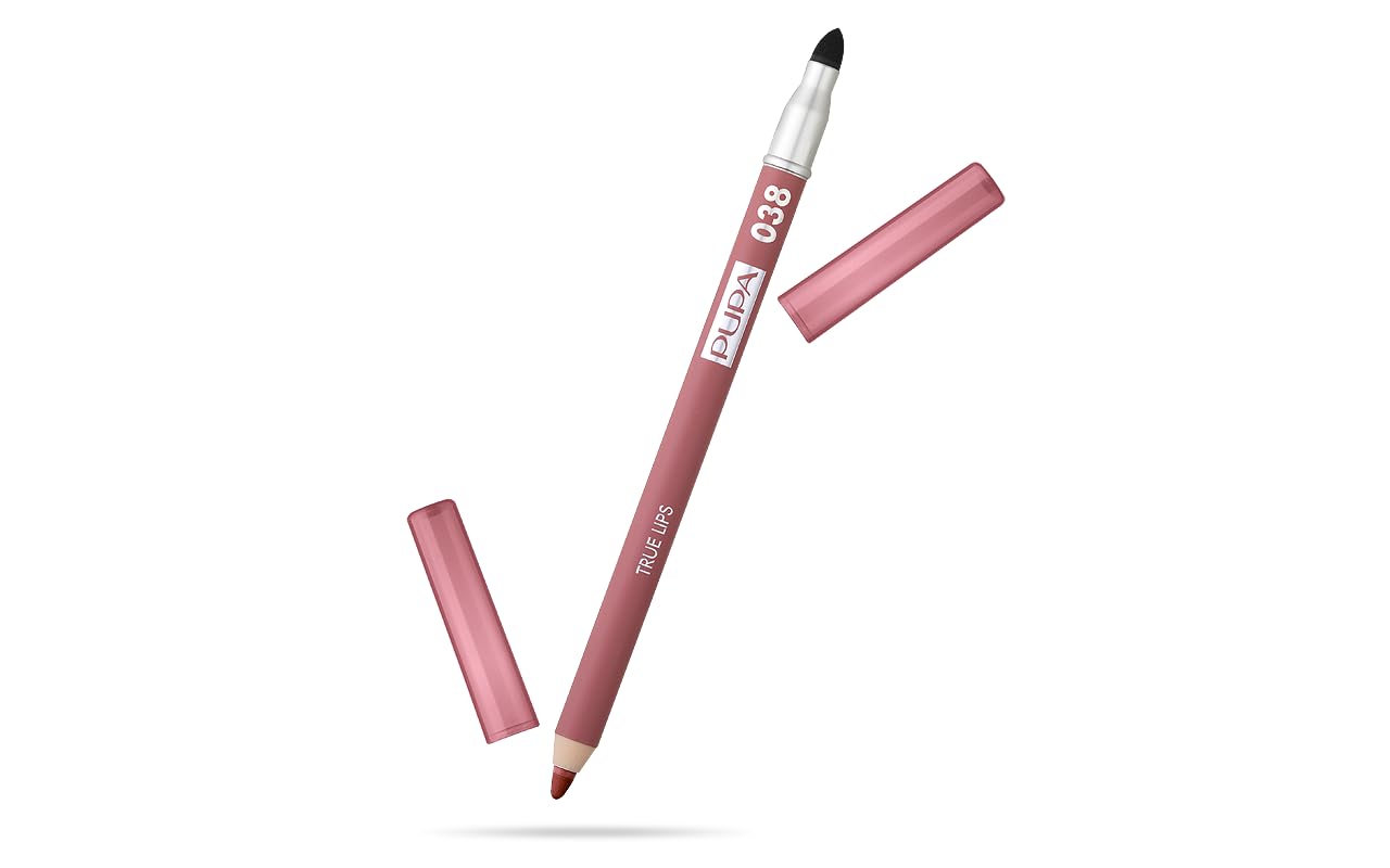 Pupa Milano True Lips Blendable Lip Liner - 038 Rose Nude For Women 0.042 oz Lip Pencil