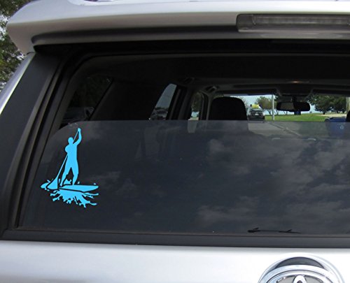 NALU Stand Up Paddle Board SUP Decal Sticker (Aqua) Standup Paddleboard accesssories - Thumbnail 2