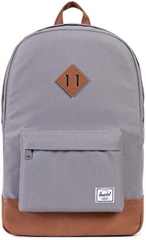 Herschel Unisex-Adult Heritage Mid-Volume Backpack, Color: Grey/Brown, Size: 21.5L price in UAE | Amazon UAE | kanbkam Herschel Unisex-Adult Heritage Mid-Volume Backpack, Color: Grey/Brown, Size: 21.5L price in UAE | Amazon UAE | kanbkam