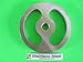 #32 Sausage Stuffer Stuffing Kidney STAINLESS STEEL Meat Grinder plate disc for Hobart LEM Cabelas Universal Torrey MTN & others