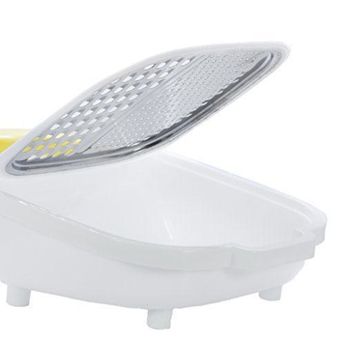 Cheese and Vegetable Grater with Storage Container. Has Coarse & Fine Grating Surfaces for Grating Cheese Nutmeg Ginger Carrot Spices & Other Food. Microplane Zester Cheese Grater