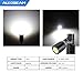 Auxbeam 194 LED Bulbs T10 168 192 2825 W5W 600LM 6000K Error Free LED Replacement Bulbs for License Plate Lights, Map Door Dashboard Reading Lights Pack of 2