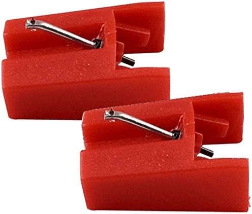 2-Pack Record Player Stylus Needle - Diamond Replacement For Models CR24003A, CR2402C, CR2413A, CR245, CR246