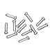 Ioffersuper Metal Bike Brake Gear Cable Wire Outer End Caps Crimps Tips Ferrules