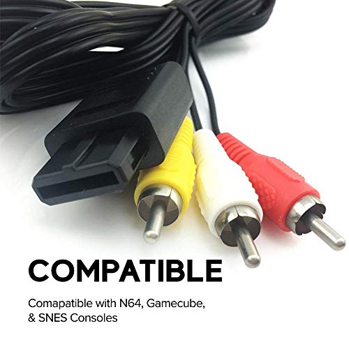 3 Wiresmith+Standard+Composite+Cable+Nintendo+Gamecube