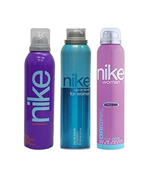 Nike Deodorant Combo Of 2 (Purple + Up Or Down + Original) For Women (EDT)