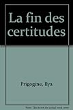 Image de La Fin des certitudes