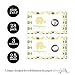 Yellow Elephant Scratch Off Game Cards (28 Pack) Fun Baby Shower Games, Interactive Lottery Tickets for Door Prizes, Raffle Drawings, Instant Win Scratcher Party Favors and Guest Activities
