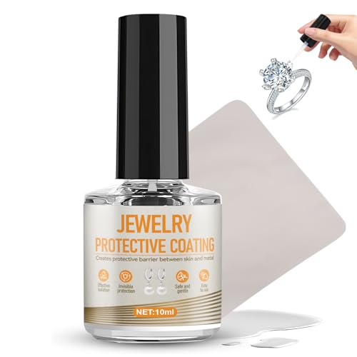 WANJAO 10ML Jewelry Protective Coating, Protective Barrier Avoid Ox & Wear at Amazon