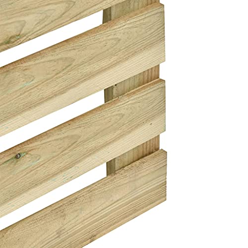 Bambuszaun,Sichtschutzzaun Kiefernholz Imprägniert Gartenzaun Element Windschutzzaun Lamellenzaun Dichtzaun Trennwand… – Bild 4