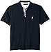 Nautica Men's Classic Fit Short Sleeve Solid Moisture Wicking Polo Shirt