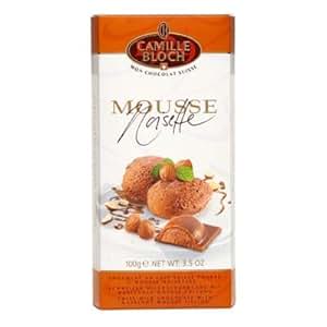 Amazon.com : CAMILLE BLOCH: Milk Chocolate Bar w/Hazelnut ...