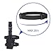 MGFLASHFORCE Drop Leg Holster for Pistols, Adjustable Tactical Thigh Gun Leg Holster Right Handed (Black)