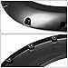 Auto Dynasty Pocket-Riveted Style Side Fender Wheel Flares Compatible with Ford F250 / F350 4pc Set