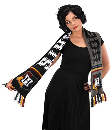 elope Harry Potter Hogwarts House Reversible Knit Scarf, Hogwarts