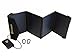 SunJack 14W Solar Charger + 10000mAh QC 3.0 Power Banks - Portable Solar Panel with USB for Cell Phones, iPad Battery, Backpacking, Camping, Hiking