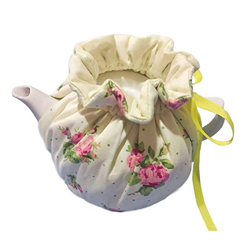 VOSOL 100% Cotton Printed Tea Cosy for teapot Keep Warm Double Tnsulated Kettle Cover Kitchen Tea Po VOSOL 100% Cotton Printed Tea Cosy for teapot Keep Warm Double Tnsulated Kettle Cover Kitchen Tea Po