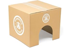 GuineaDad Crunchy Condo Hideaway Hideout (Pack of 3) | Guinea Pig Hidey | Accessories and Toys