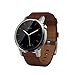 Motorola Moto 360 (2nd Gen.) - Mens 42mm, Silver with Cognac Leather