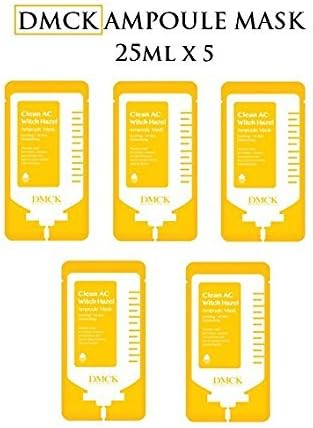 DMCK Clean AC Witch Hazel Ampoule Mask 25ml x 5 sheet