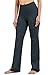 28″/30″/32″/34″ Inseam Women’s Bootcut Yoga Pants Long Bootleg High-Waisted Flare Pants with Pockets (Charcoal,32,XL)thumb 1