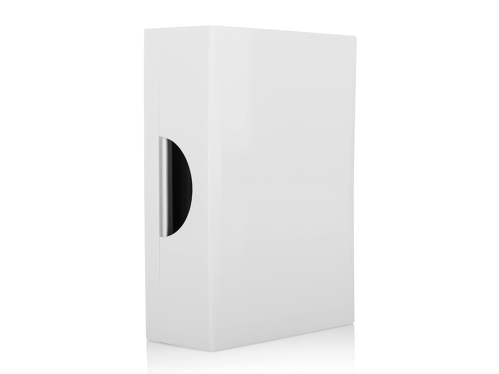 Byron DBW-23061 Classic doorbell — wired or wireless — 85 dB, white, plastic