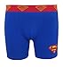 Superman Costume Logo Men's Underwear Boxer Briefs- Medium (32-34) Blue