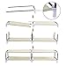 SONGMICS 7-Tier Portable Shoe Rack Organizer 36-Pair Shoe Storage Cabinet Beige URXJ12M