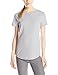 Hanes Women's X-Temp V-Notch Tee, Light Steel, XX-Large