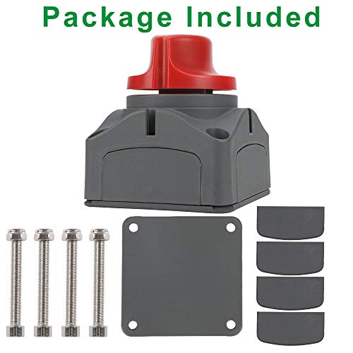 Heavy Duty Battery Disconnect Switch – 275-1250A, 12V-48V For Marine, RV, Boat
