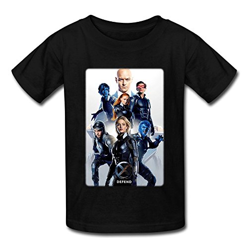 Anskan Kid's X Men Apocalypse Cool Poster T Shirt White