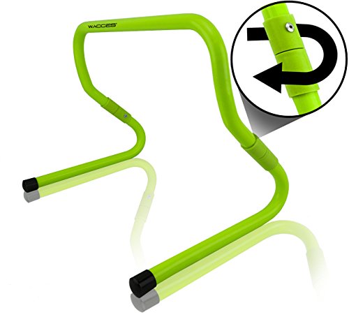 Wacces Speed Training, Agility and Footwork Hurdle - Quick Adjustment - Set of 9