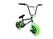 FatBoy Mini BMX Bicycle, Matte Black, Neon, Green