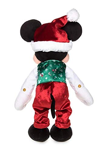 Disney Store Micky Maus Holiday Cheer Mittlere Größe Kuscheltier 43cm - Weihnachtskollektion Jahr 2019 – Bild 4