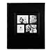 PARAH LIFE Luxury 200 5X7 Photo Album for Wedding Anniversary Vacation Baby and Family Photos Beautiful Leather Bound Picture Display Book for 200 5x7 Photographs Scrapbook Foto Black