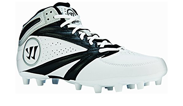 warrior burn 7.0 mid lacrosse cleats