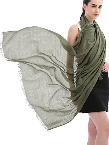kolumb Premium Women Extreme Soft Scarf Wrap Shawl For Any Season, Super Size, Rich Color Choice - Thumbnail 7