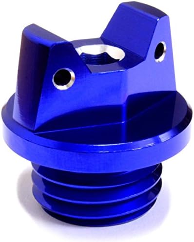 MotoSculpt Oil Fill Cap Plug (BLUE) for Kawasaki KX250 (1980-2004)