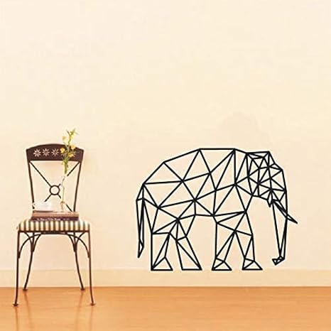 Amazon 幾何学模様象壁アートステッカー動物のテーマ家の装飾実線エレファントビニール壁デカールアート57 43センチ ウォールステッカー オンライン通販 Amazon 幾何学模様象壁アートステッカー動物のテーマ家の装飾実線エレファントビニール壁デカールアート57 43センチ ウォールステッカー オンライン通販