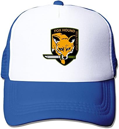 RoyalBlue Metal Gear Solid Snapback Hat Sports Caps