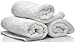 MAGTEX White Salon Hand Towels Bulk (24 Pack,16x27 Inches) 100% Cotton, Quick Dry Easy Care - Non-Bleach Proof - Fade, Shrink Proof - Multipurpose & Durable Bath Hand Towels